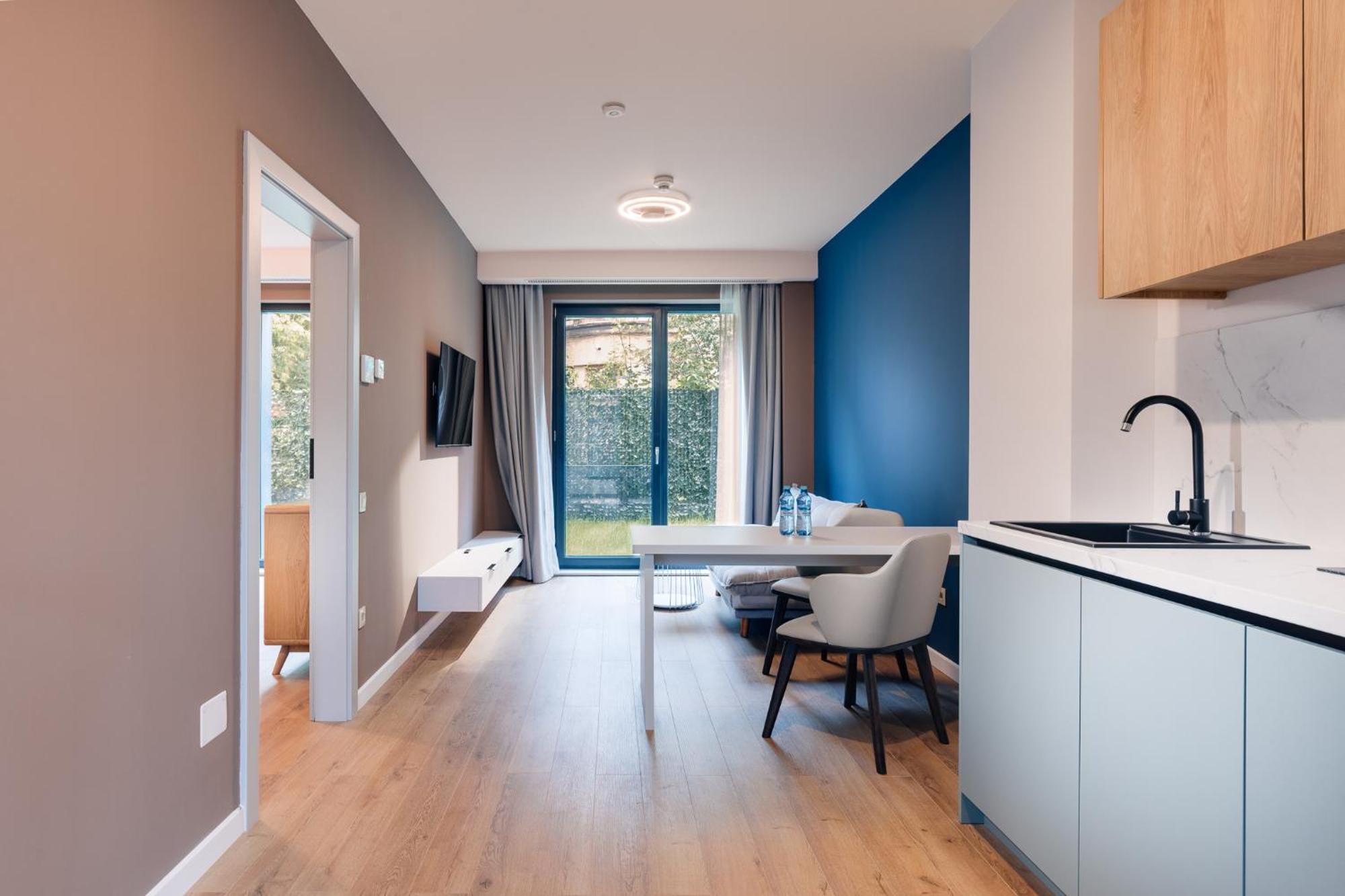 Syndicate Lodging Aparthotel Cluj Napoca Bagian luar foto